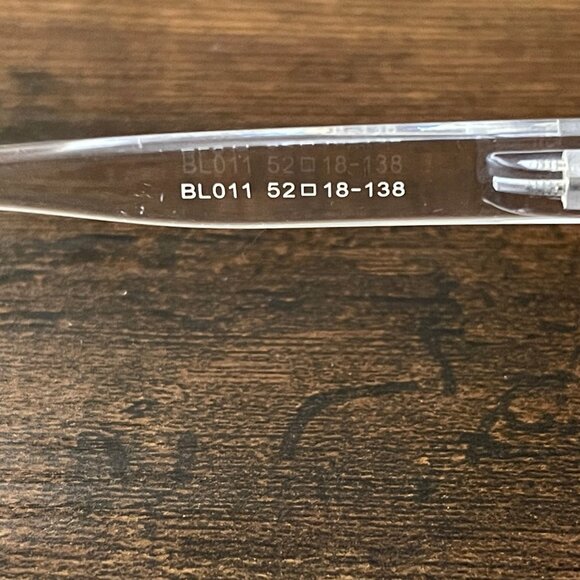 Men's Clear Rectangular Eyeglass Frames Only Transparent Modern Fashion Glasses - Picture 4 of 7